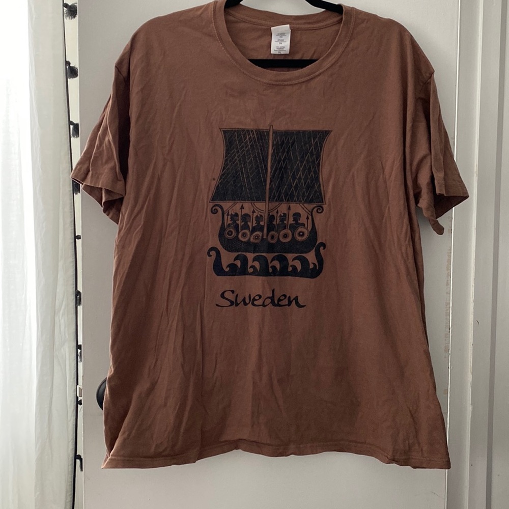 Men’S novelty Sweden tshirt XL